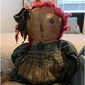Gently loved raggedy Anne doll
